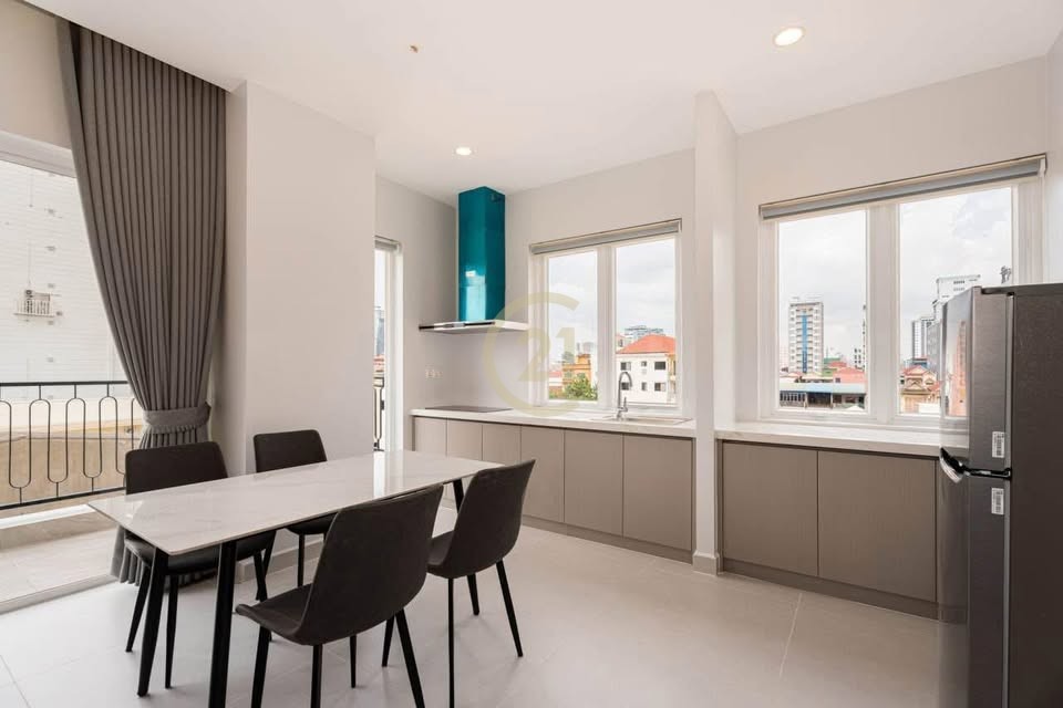 1-Bedroom Serviced Apartment for Rent at Olympic | $650/month | Spacious | Modern & Fully Equipped