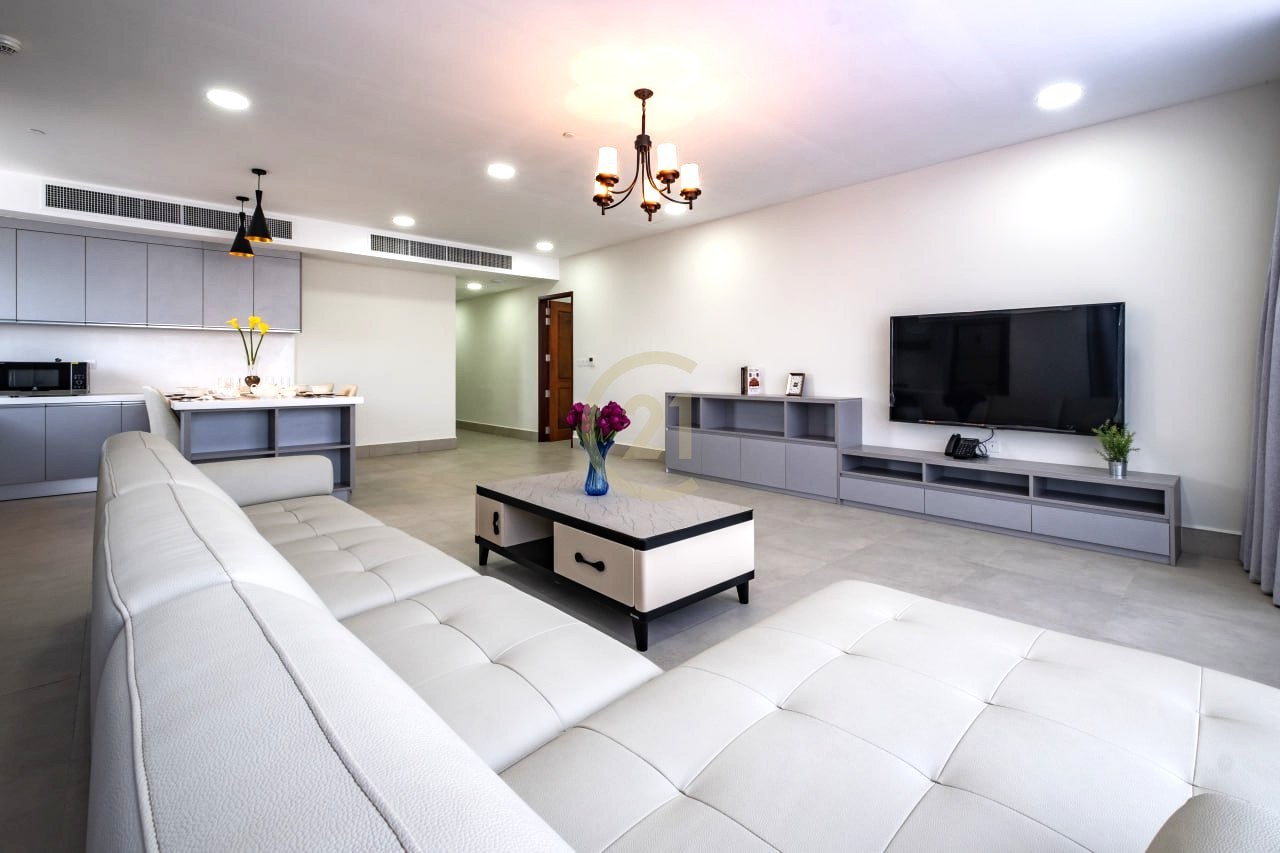 Luxury 2-Bedroom Serviced Apartment for Rent in BKK1 | $3,200/month | 131 sqm | Full Facilities