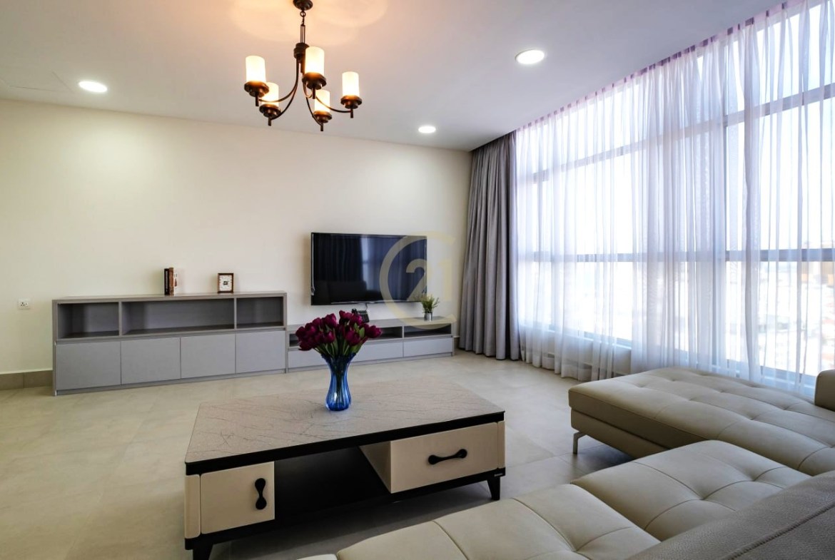 Luxury 2-Bedroom Serviced Apartment for Rent in BKK1 | $3,200/month | 131 sqm | Full Facilities