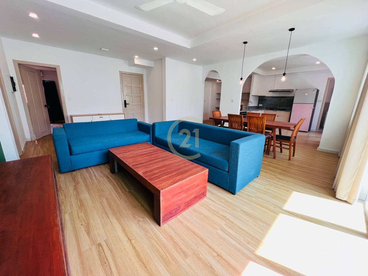 Tonle Bassac | 3-Bedroom Apartment For Rent | 2nd Floor | 120sqm