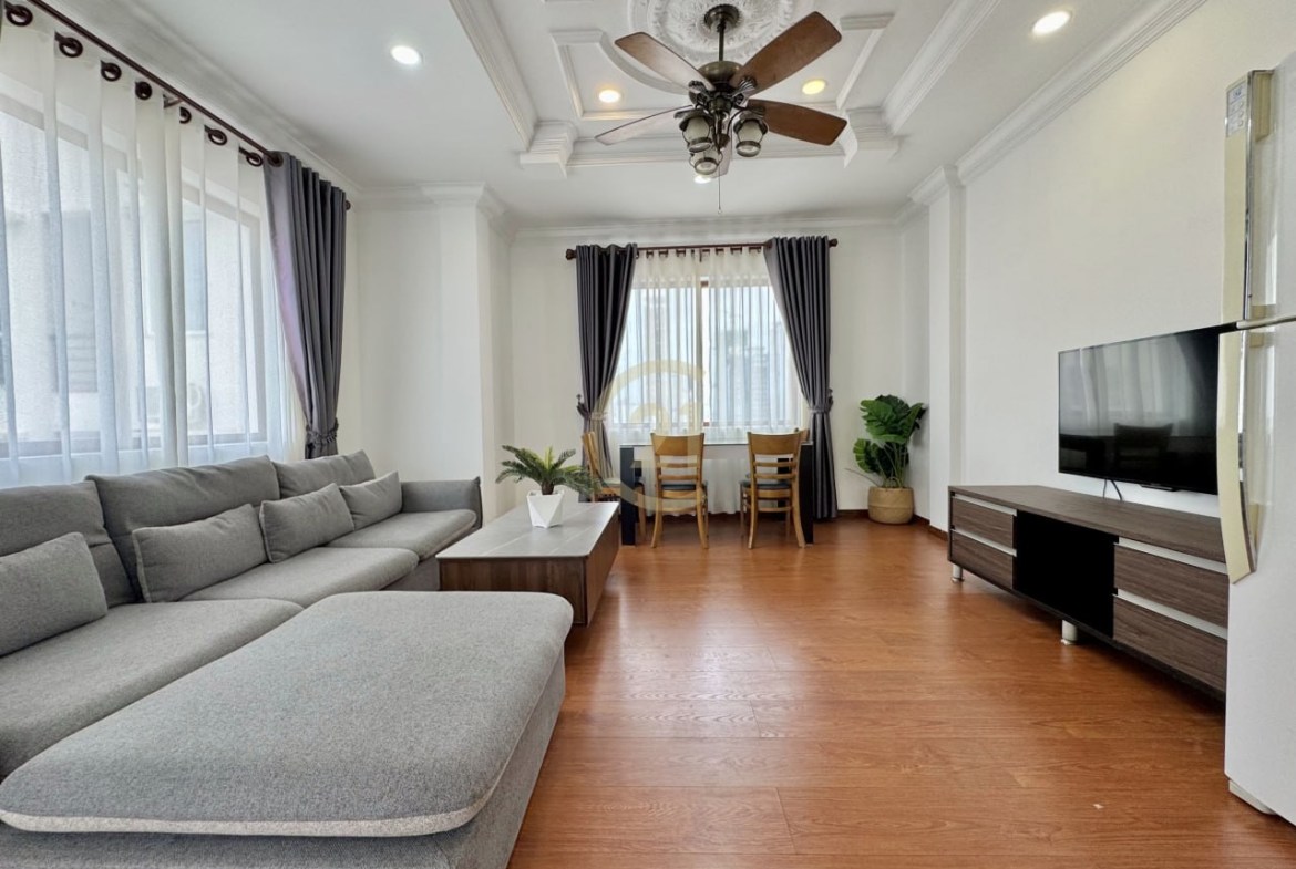 BKK1 | Furnished 3-Bedroom Serviced Apartment for Rent | 150 sqm | $1,200/month