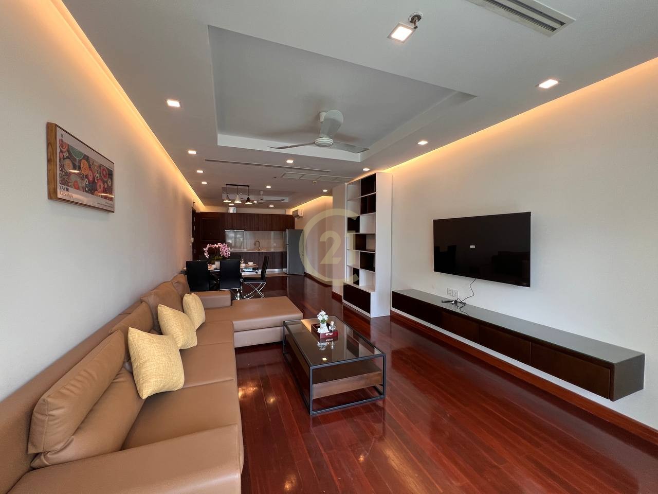 Biggest 2 Bedroom For Rent In BKK1