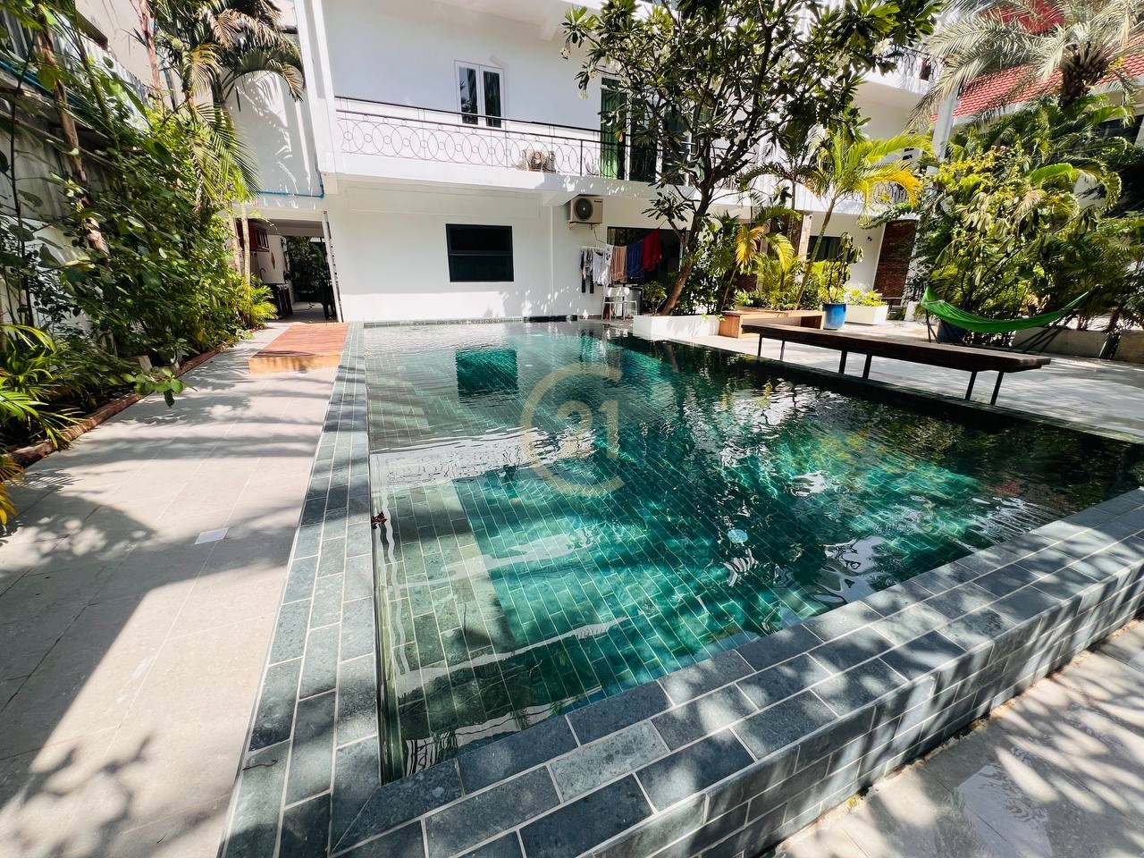 Modern 3-BR Apartment with Pool | Tonle Basac Area