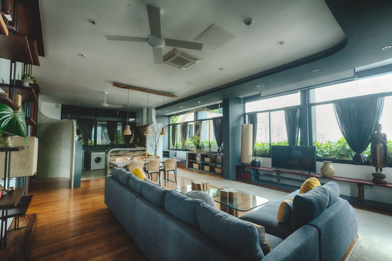Modern 3BR For Rent At Tonle Basac