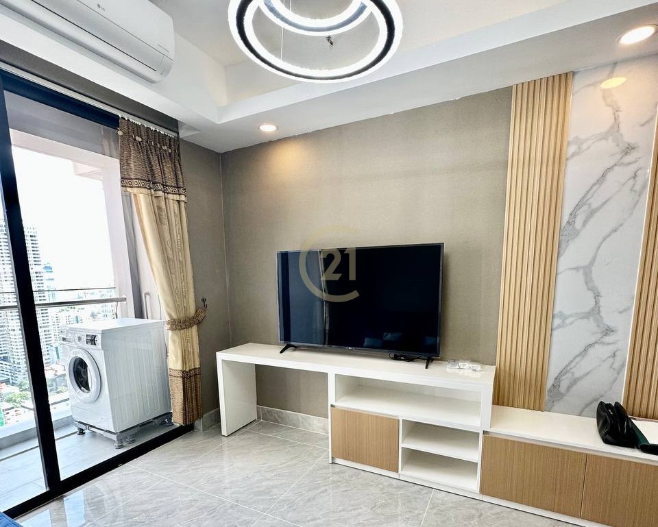 High-Floor 1 Bedroom for Rent | East View | Monivong Blvd |BKK2