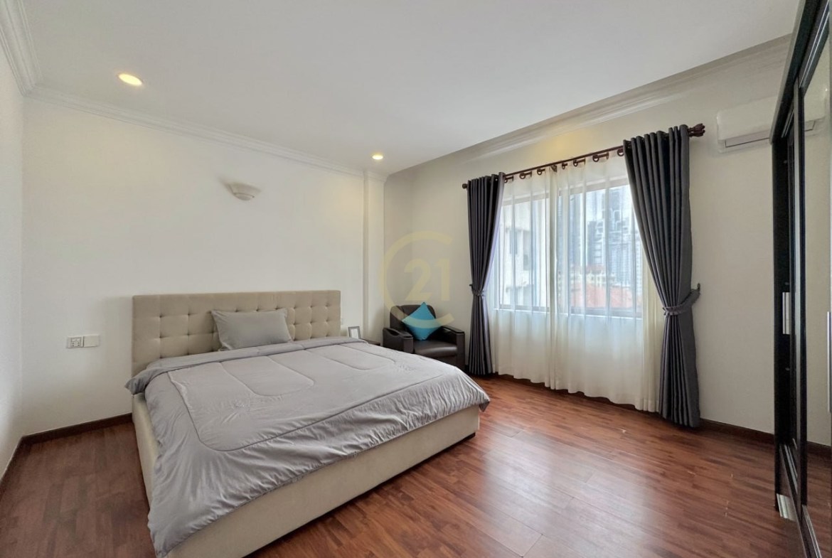BKK1 | Furnished 3-Bedroom Serviced Apartment for Rent | 150 sqm | $1,200/month