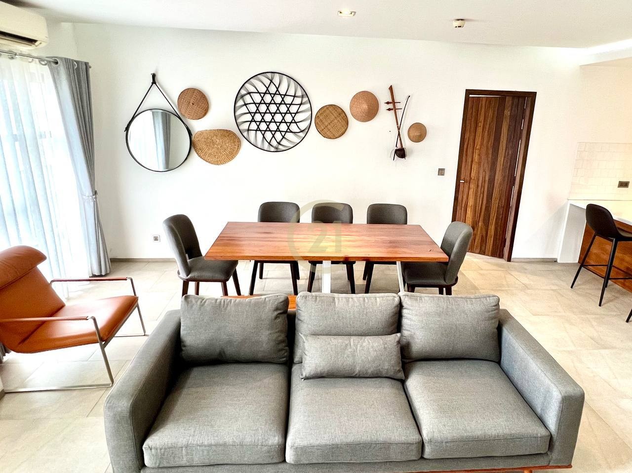 Luxury Three Bedroom For Rent At Toul Kork