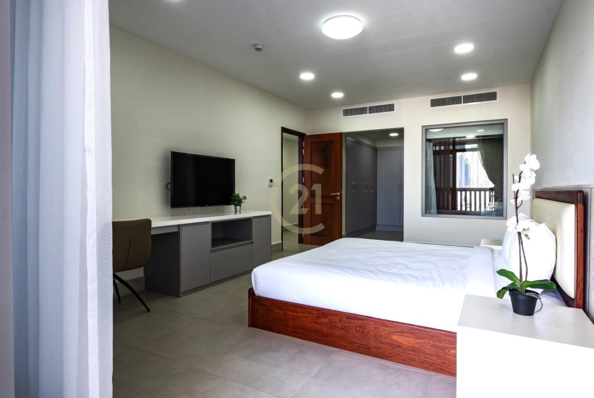 Luxury 2-Bedroom Serviced Apartment for Rent in BKK1 | $3,200/month | 131 sqm | Full Facilities
