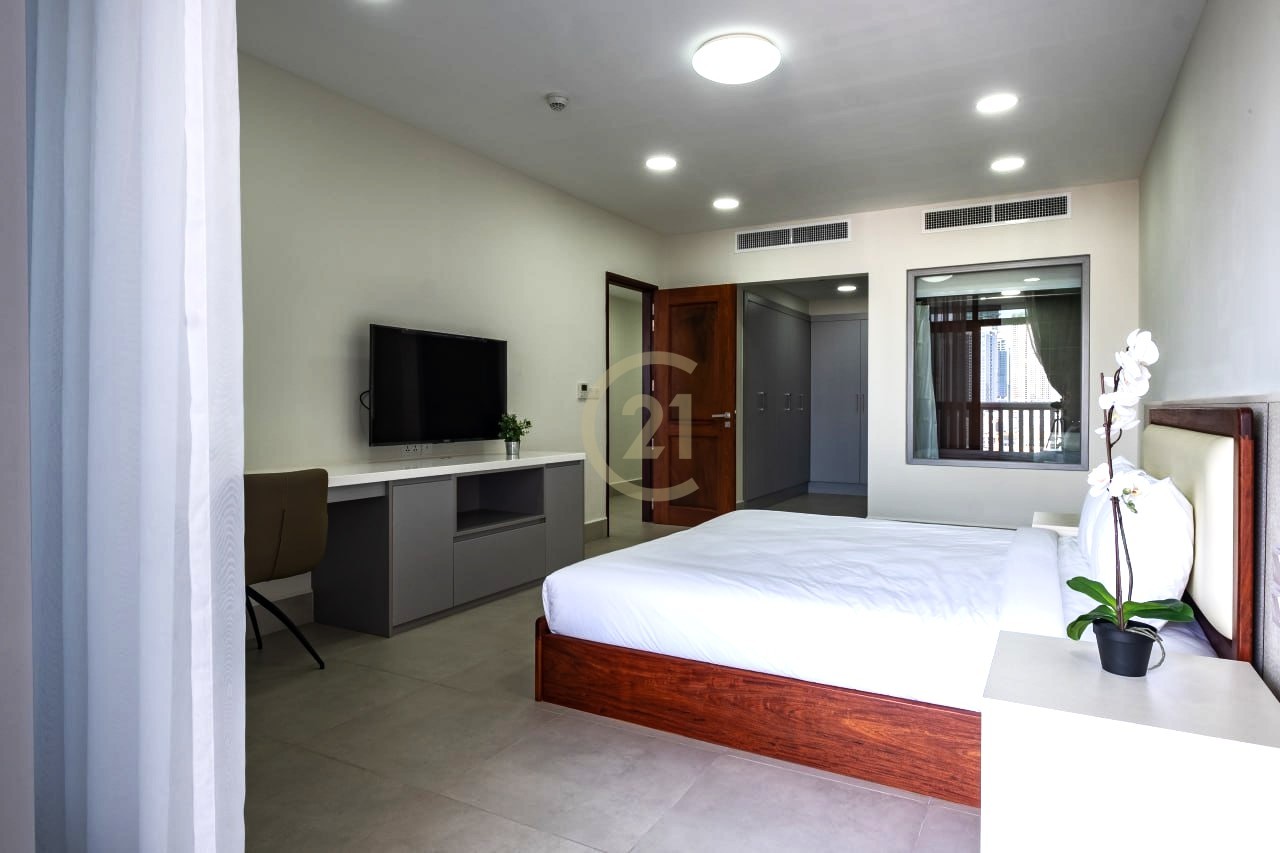 Luxury 2-Bedroom Serviced Apartment for Rent in BKK1 | $3,200/month | 131 sqm | Full Facilities