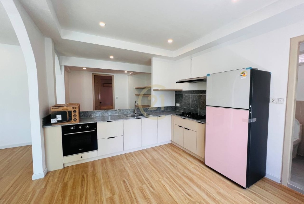 Tonle Bassac | 3-Bedroom Apartment For Rent | 2nd Floor | 120sqm