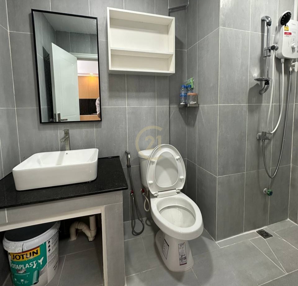 High-Floor 1 Bedroom for Rent | East View | Monivong Blvd |BKK2