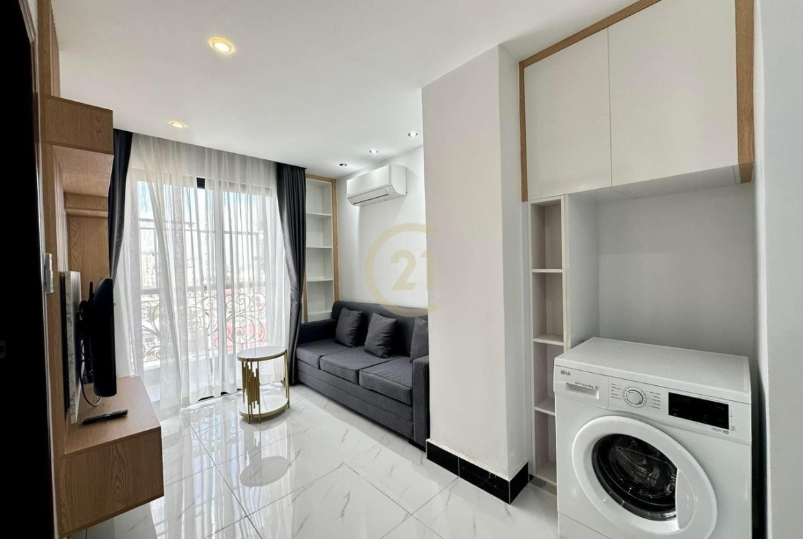 1 Bedroom Apartment for Rent in BKK3 | Fully Furnished | Gym Access | $480/month (Negotiable)