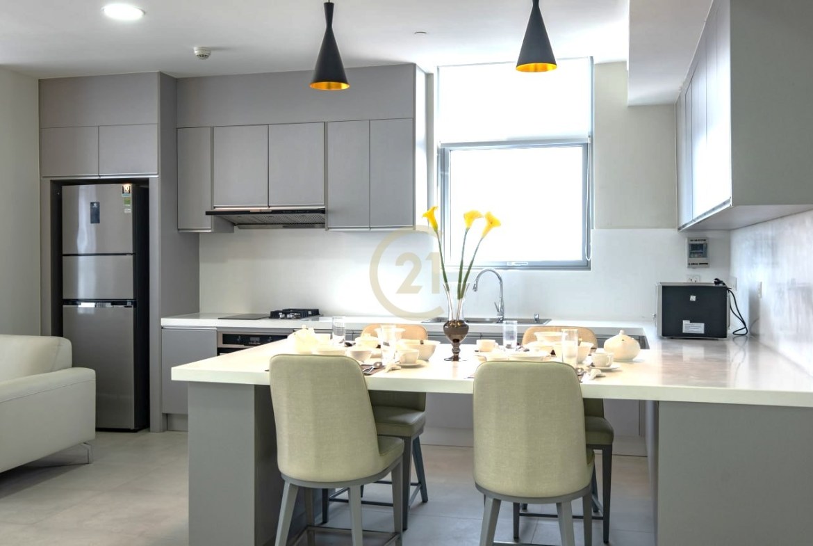 Luxury 2-Bedroom Serviced Apartment for Rent in BKK1 | $3,200/month | 131 sqm | Full Facilities
