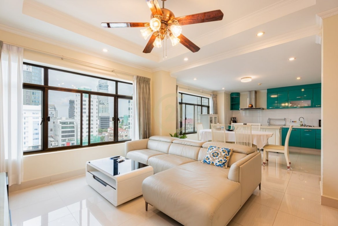 FOR RENT | Specious 2 Bedroom Serviced Apartment – BKK1