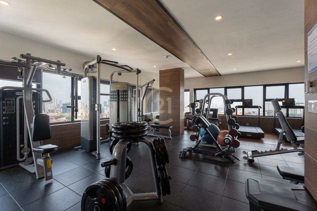 Luxurious 3 Bedroom For Rent At Tonle Bassac
