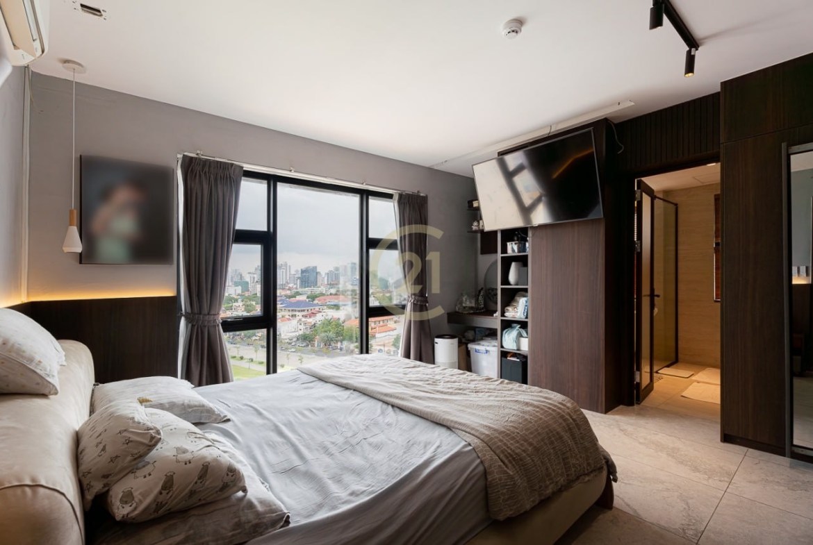 Luxurious 3 Bedroom For Rent At Tonle Bassac