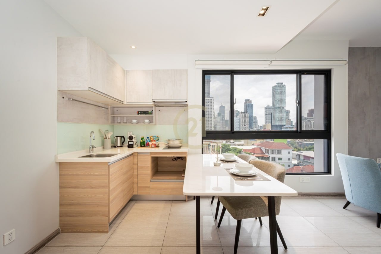 Stylish & Modern 1 Bedroom For Rent | Boeng Trabake