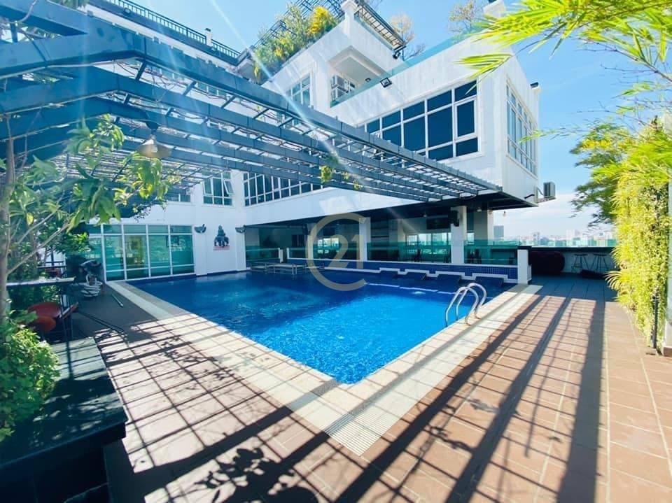 Modern 1-Bedroom for Rent | BKK3, Phnom Penh