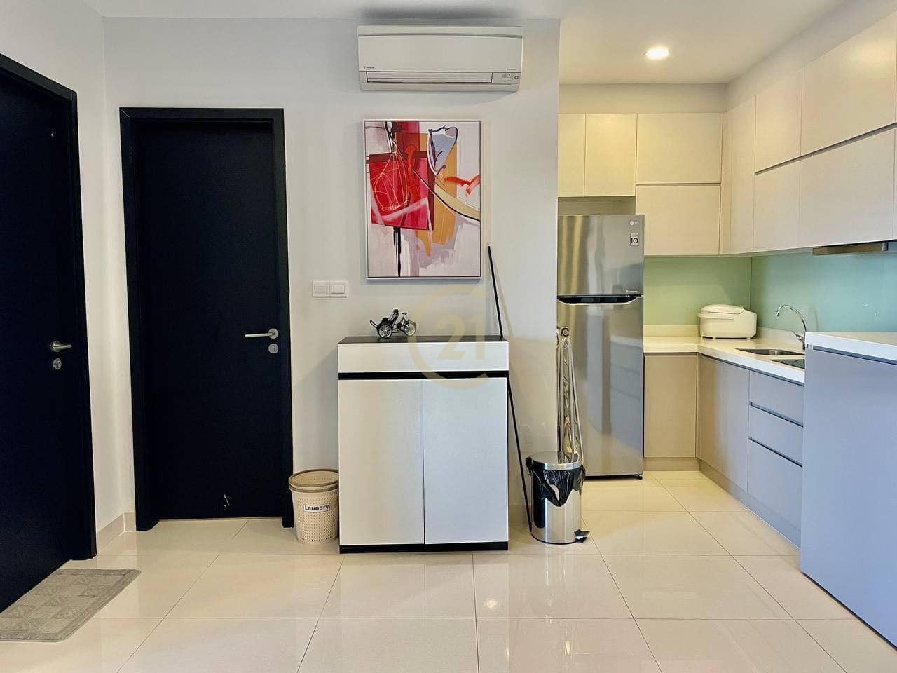 Spacious 2BR Condo for Rent at The Bridge | High Floor | River View