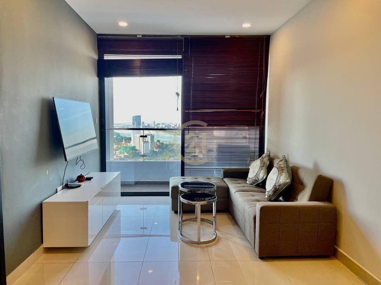 Spacious 2BR Condo for Rent at The Bridge | High Floor | River View