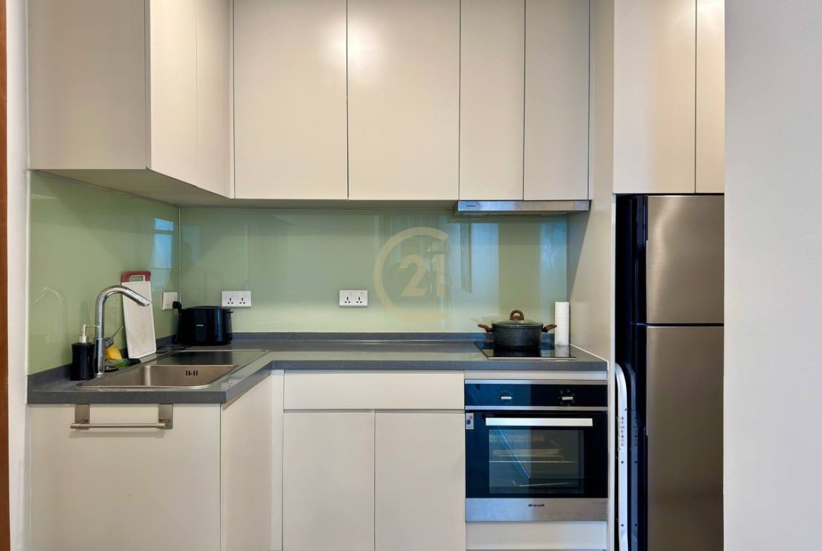 Cozy & Modern 1-Bedroom Condo for Rent | Tonle Bassac – $600/month