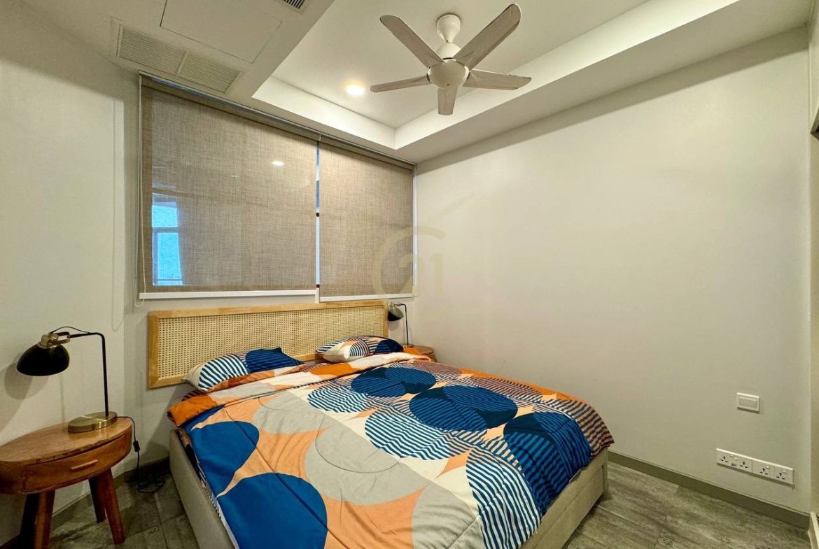 Cozy & Modern 1-Bedroom Condo for Rent | Tonle Bassac – $600/month