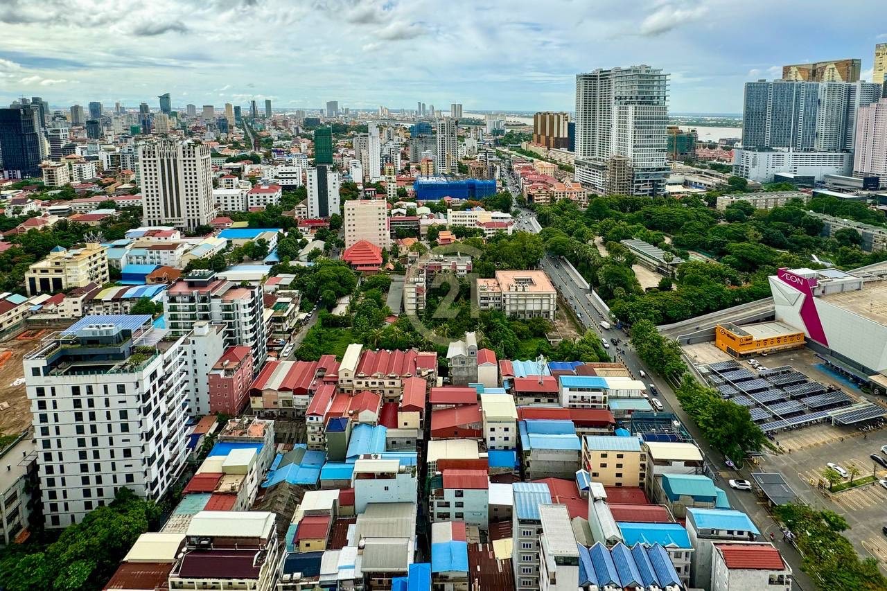 Cozy & Modern 1-Bedroom Condo for Rent | Tonle Bassac – $600/month