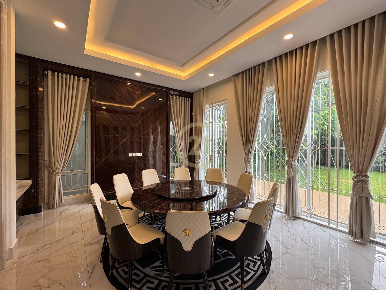 Luxury Queen Villa for Rent | 7BR 9Bath | Boeung Snor | $15,000/month