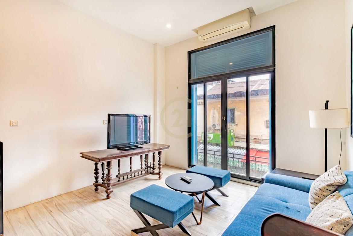 Duplex 2 Bedroom Renovated For Rent At Doun Penh
