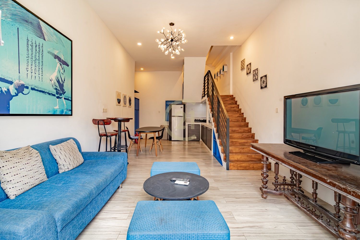 Duplex 2 Bedroom Renovated For Rent At Doun Penh