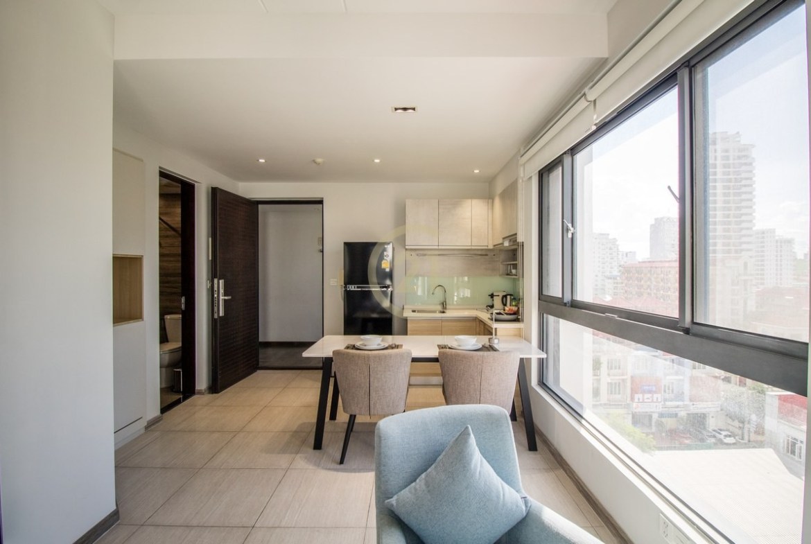Modern 1-Bedroom for Rent | Boeng Trabaek