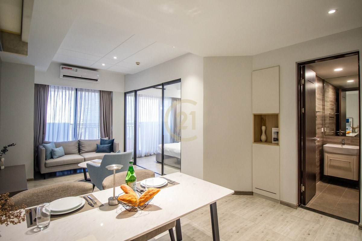 Modern 1-Bedroom for Rent | Boeng Trabaek
