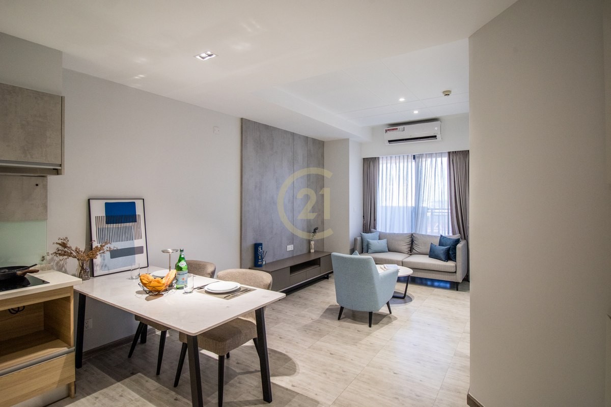 Modern 1-Bedroom for Rent | Boeng Trabaek