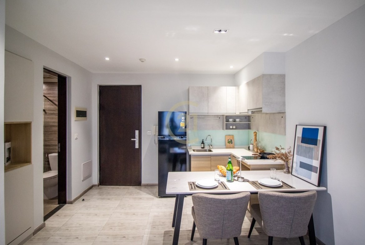 Modern 1-Bedroom for Rent | Boeng Trabaek