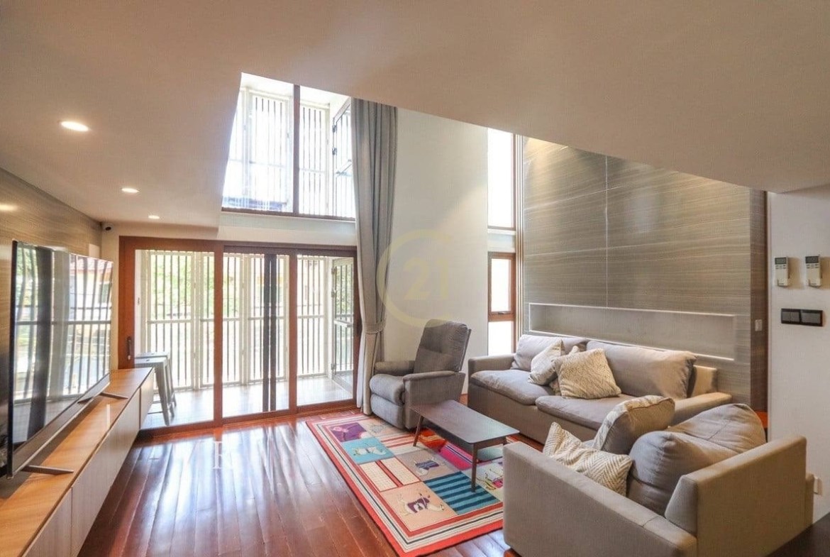 3 BEDROOM TOWNHOUSE FOR RENT | DOUN PENH