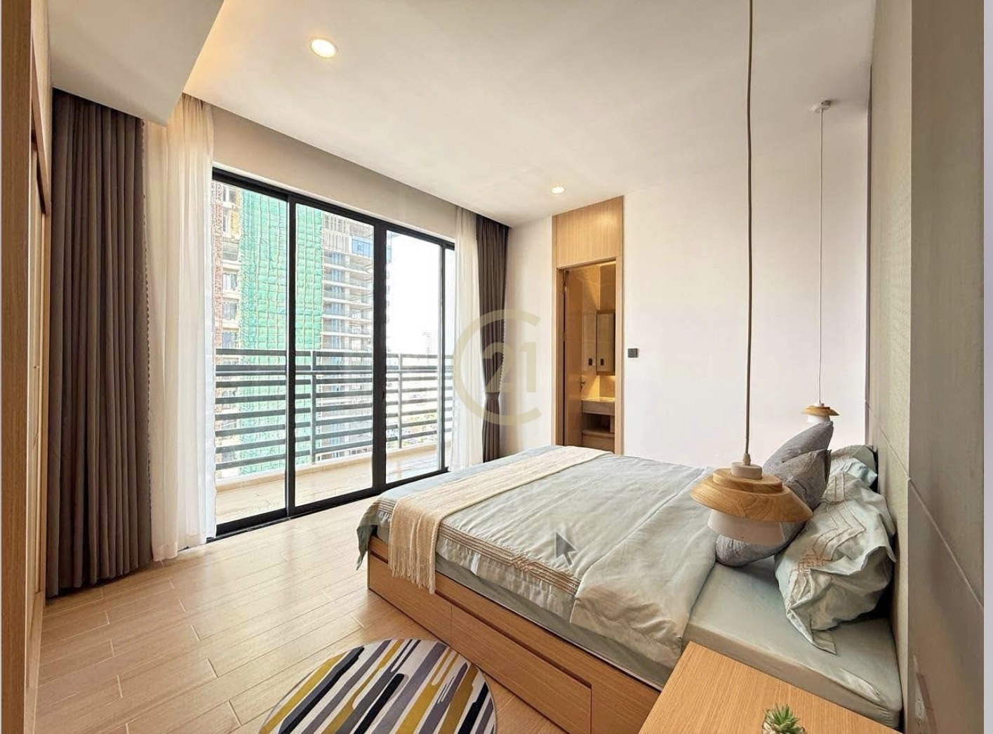BKK1 | Modern 2-Bedroom Apartment for Rent | Phnom Penh