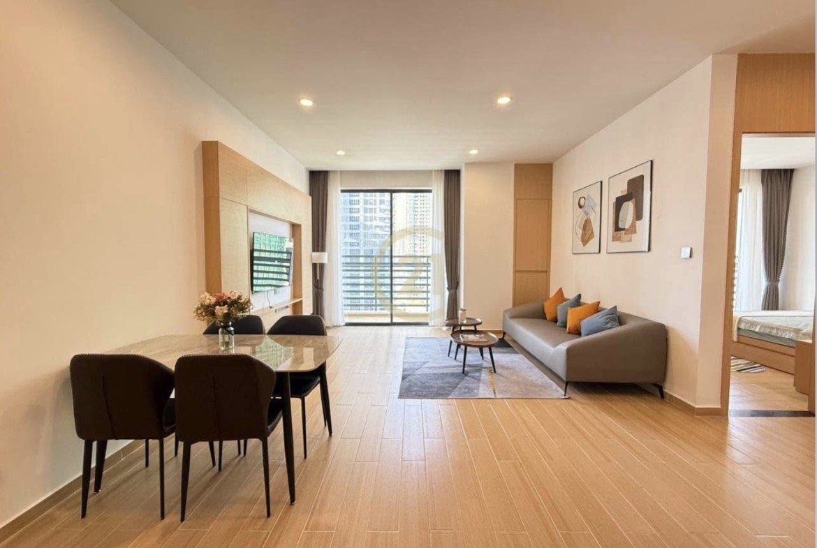 BKK1 | Modern 2-Bedroom Apartment for Rent | Phnom Penh