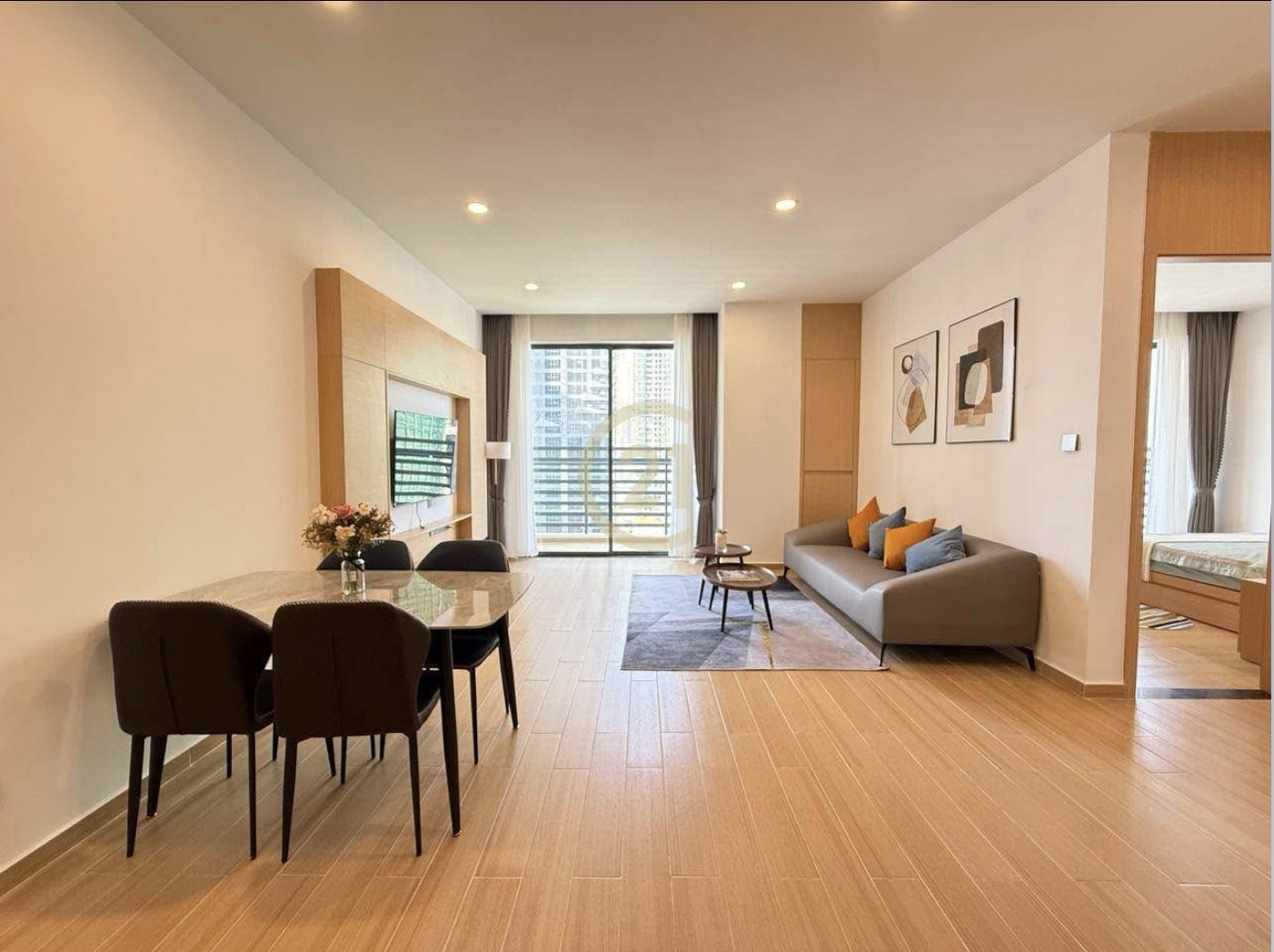 BKK1 | Modern 2-Bedroom Apartment for Rent | Phnom Penh