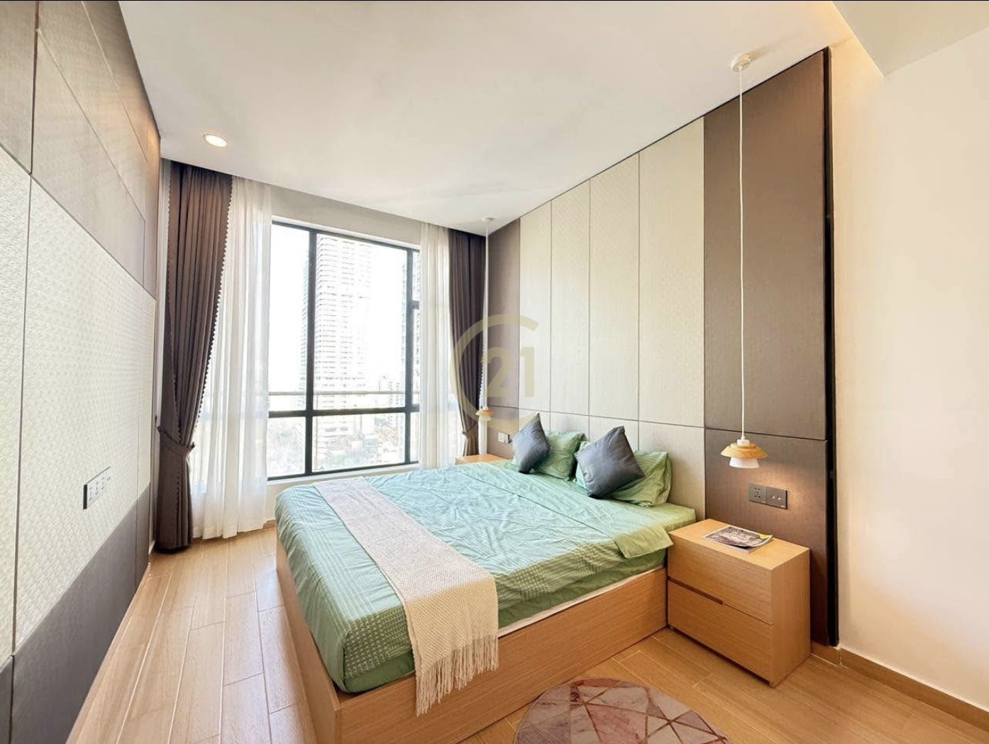 BKK1 | Modern 2-Bedroom Apartment for Rent | Phnom Penh