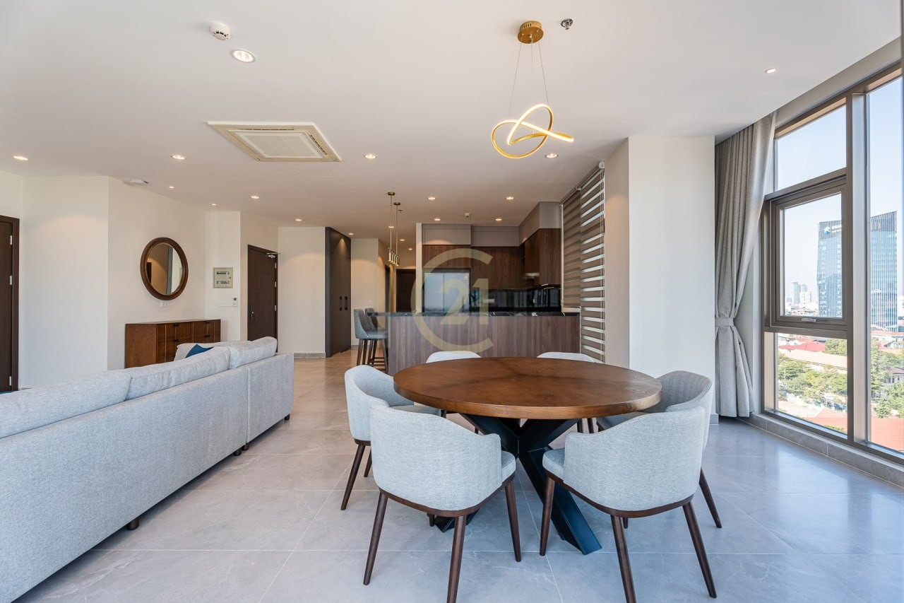 LUXURIOUS 3 BEDROOM FOR RENT | DOUN PENH