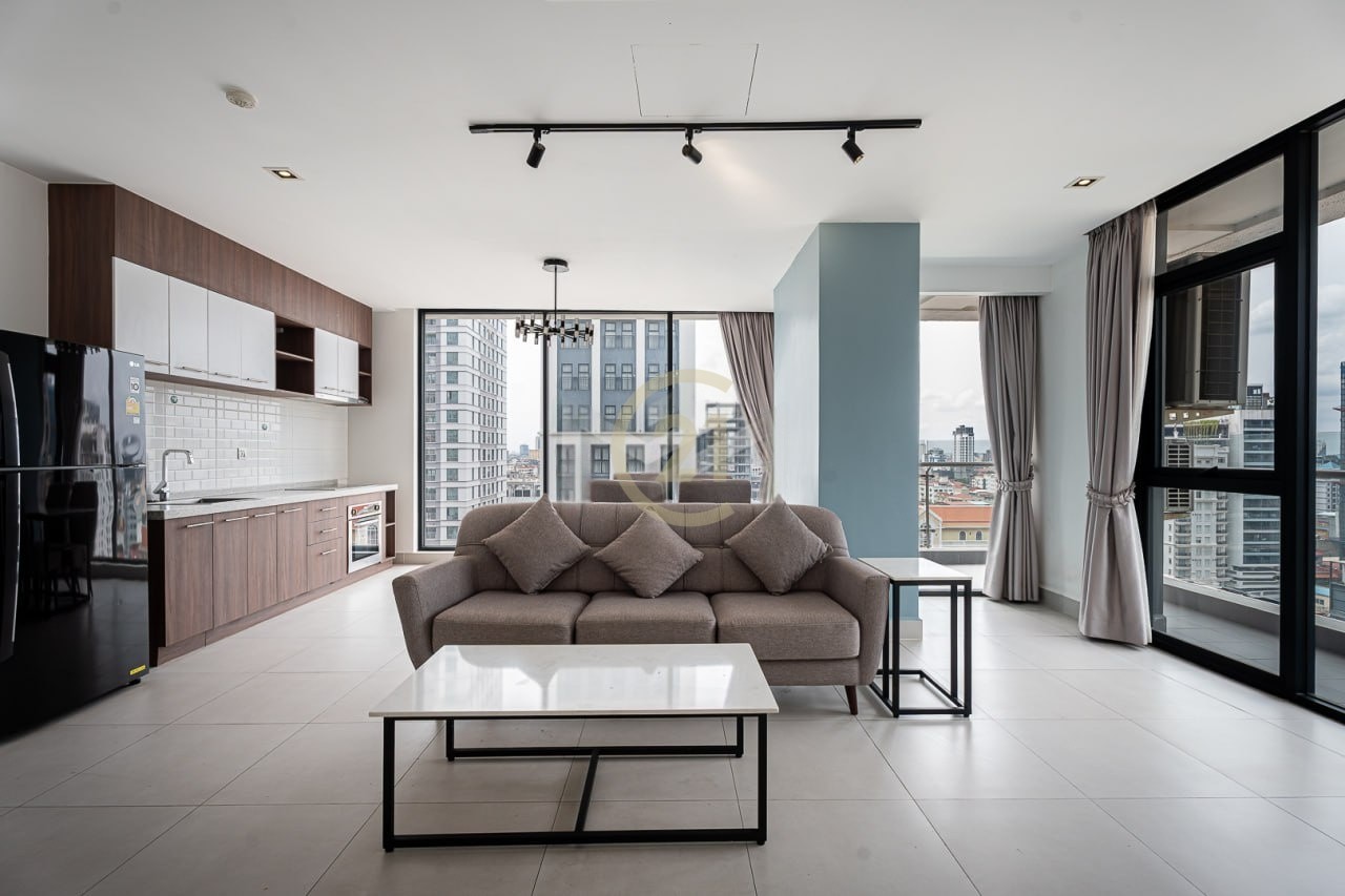 FOR RENT | Specious 3 Bedroom Serviced Apartment – BKK1