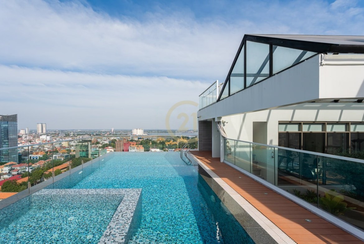 LUXURIOUS 3 BEDROOM FOR RENT | DOUN PENH