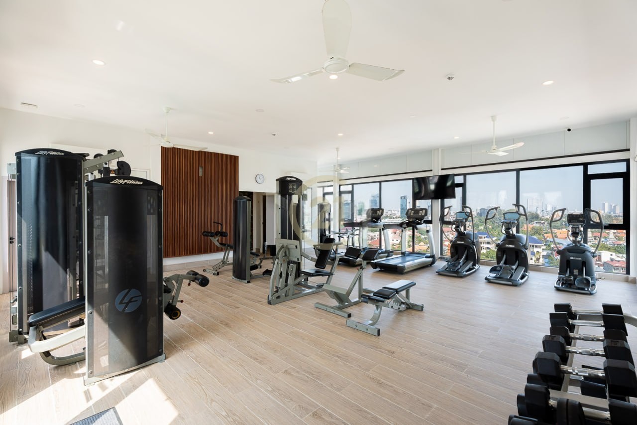FOR RENT | 3 Bedroom Serviced Apartment -Tonle Bassac