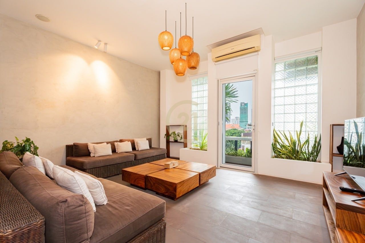 STYLISH 2 BEDROOM FOR RENT | TONLE BASSAC