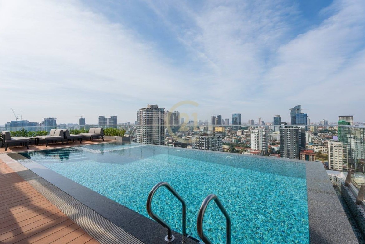 Luxurious 2 Bedroom Apartment For Rent | Doun Penh