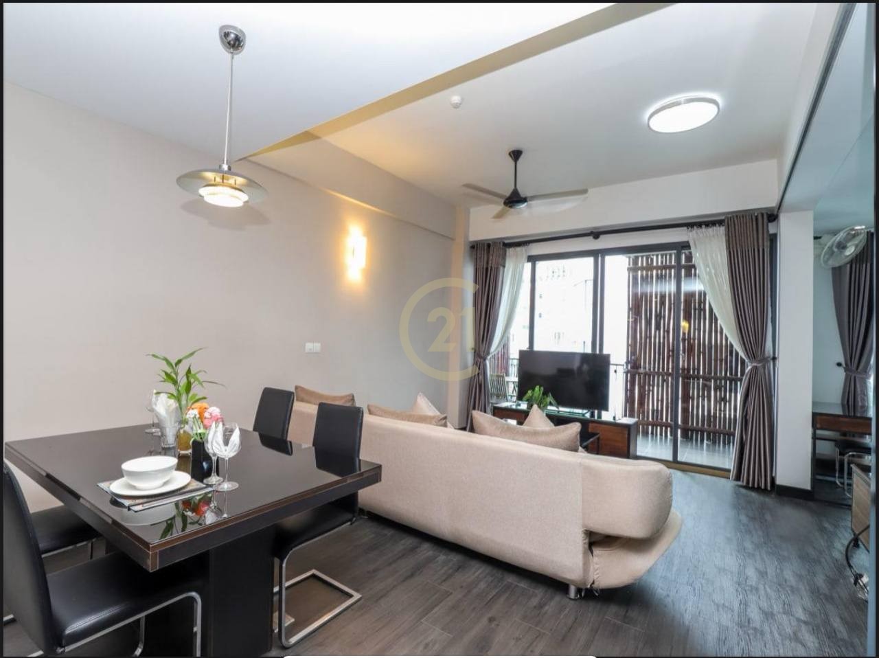 Modern 2 Bedroom For Rent At Tonle Basac