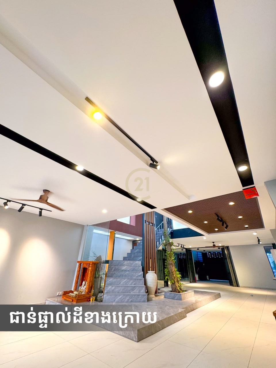 Shophouse for rent at Chamkamon Areas
