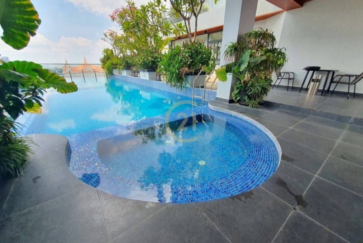 Brand New 1BR For Rent At Toul Tompong