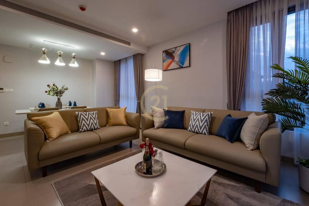 BKK1 | Modern 2BR Serviced Apartment for Rent