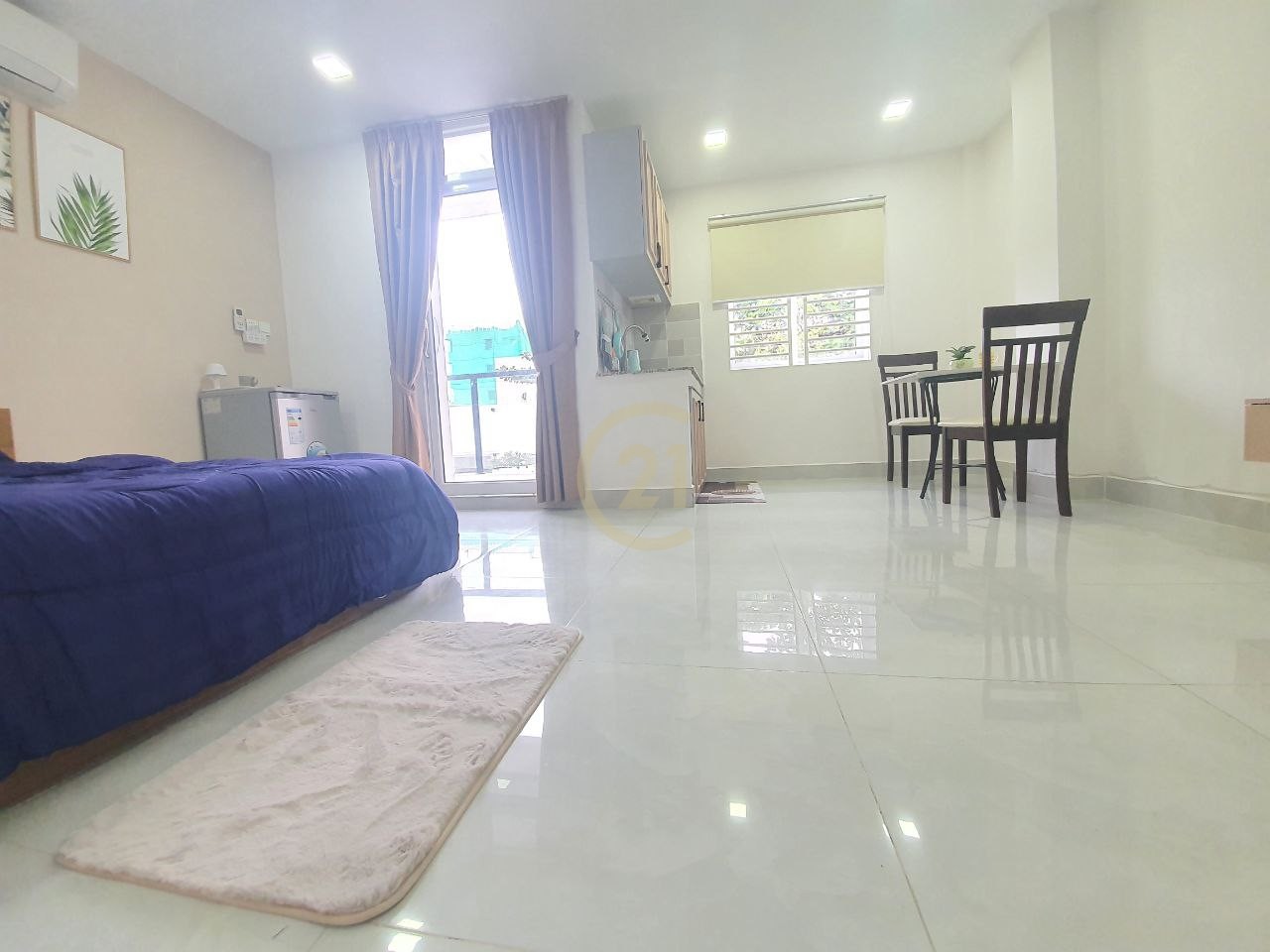 Studio Apartment for Rent in Tonle Bassac Near Aeon Mall |Prime Location